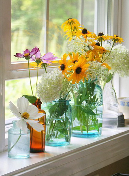 Modern Window Sill Ideas  Window Ledge Decorating Ideas