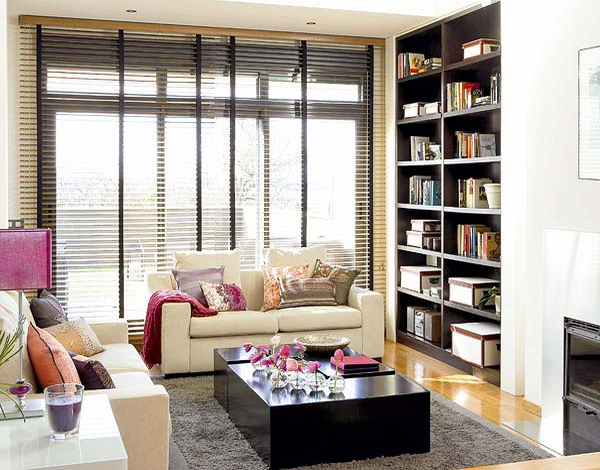 Library Yog Studio In Living Room