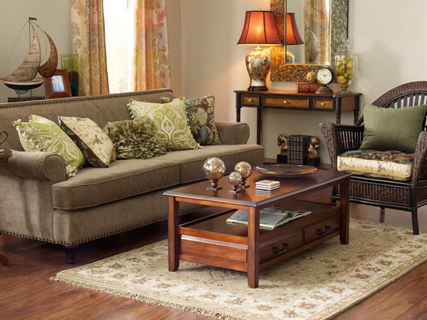 View Green Living Room Ideas Decorating Images - ameliewarnault
