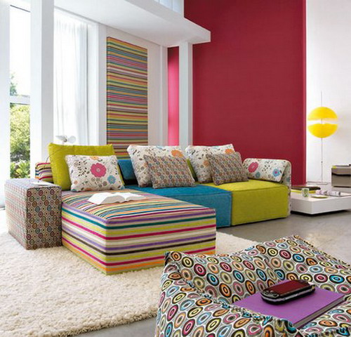 Ideas To Incorporate Rainbow Themes For The Interiors