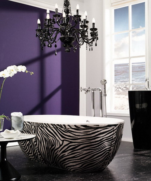 More Ideas on Using the Zebra Print for the Interior
