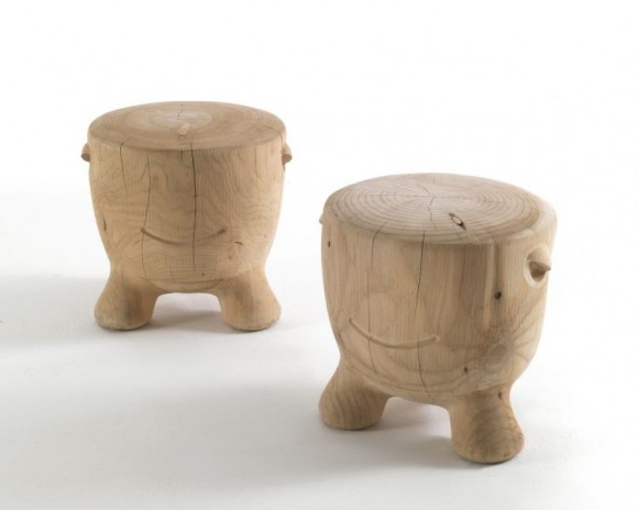 ildiko solid wood stools