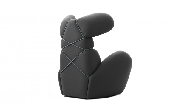 grey bunny chair