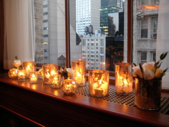 decorating window sill