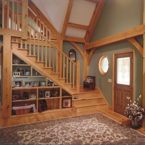 under stairs idea for living room