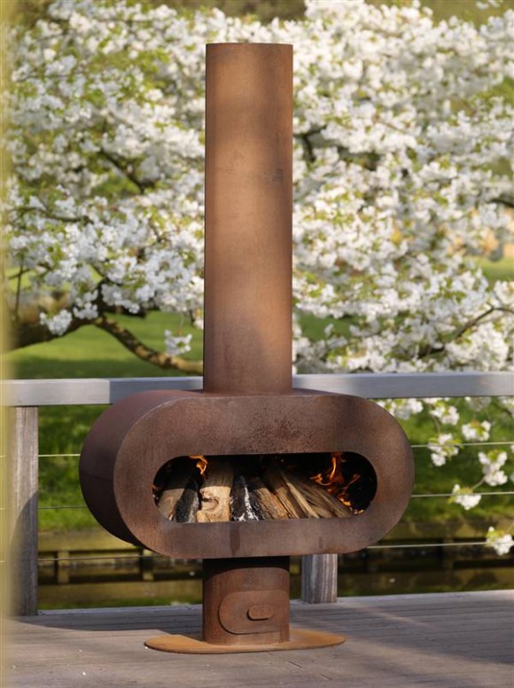 barro outdoor fireplace
