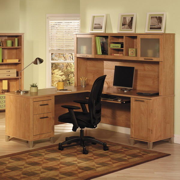 corner home office workstations and cabinets