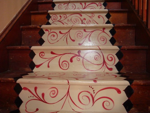 decorating staircase