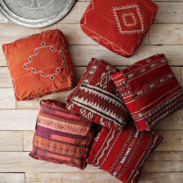 arabian style floor cushion ideas