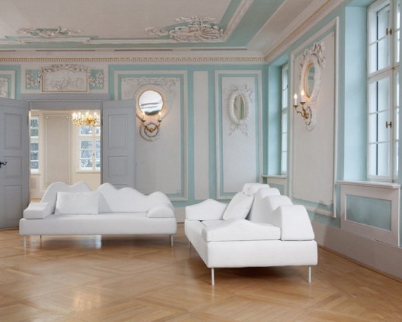 living room in blue ideas