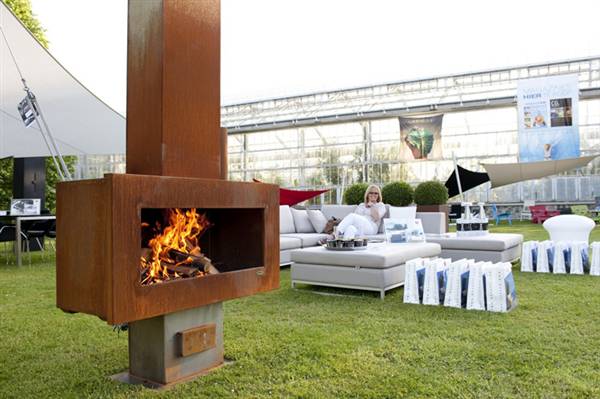 zena retta outdoor fireplace