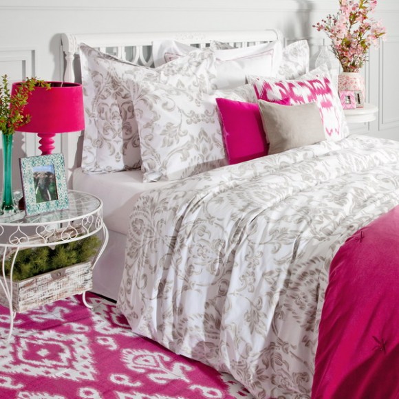 pink bedroom interior ideas