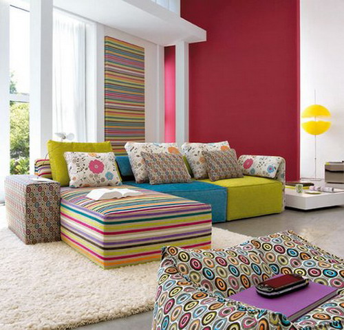 rainbow ideas for home stripes