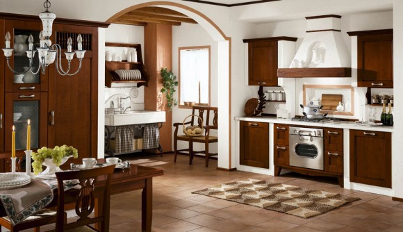 pesca masonry kitchen