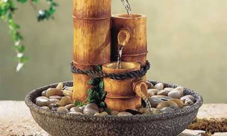 bamboo decor ideas table centerpiece 01