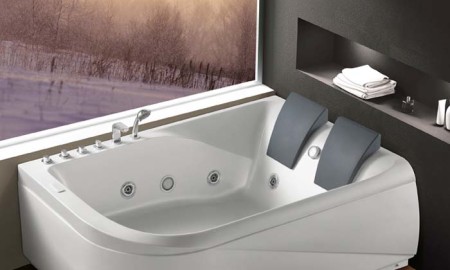 acrylic massage bathtub k 1215