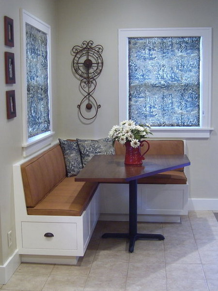 Kitchen Banquette  Ideas for Choosing the Right Models 