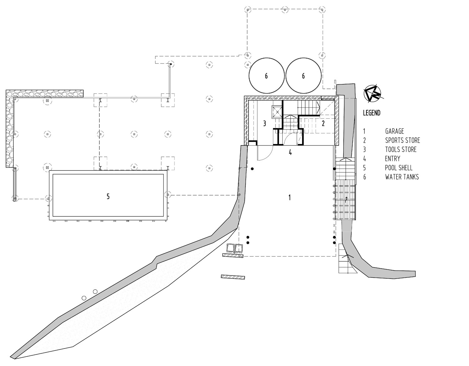 stonehawke modern house 15