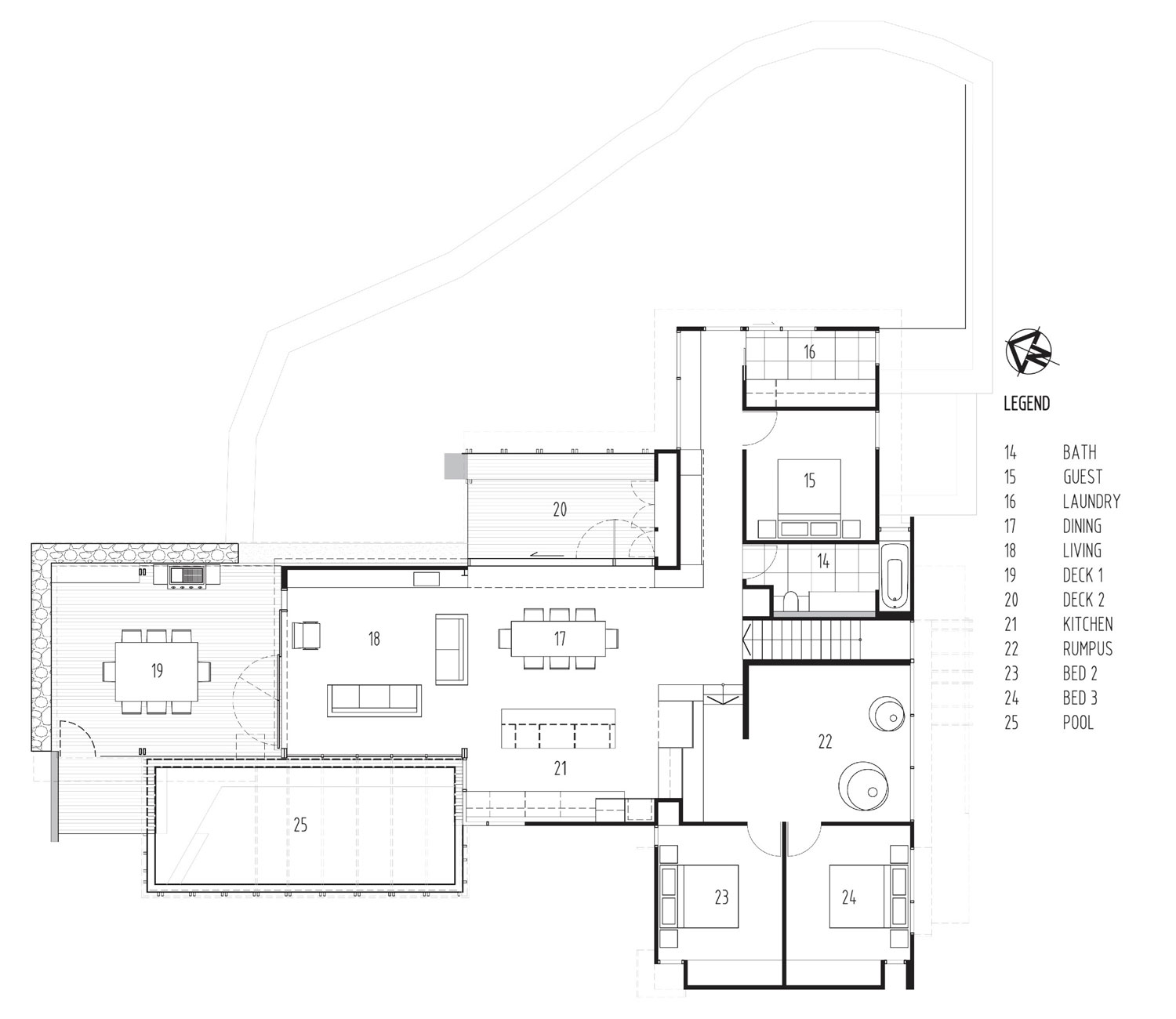 stonehawke modern house 17