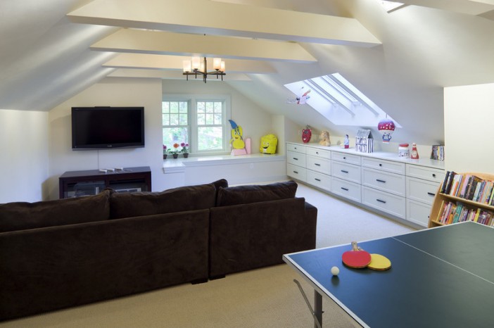 nifty ideas for the attic living room