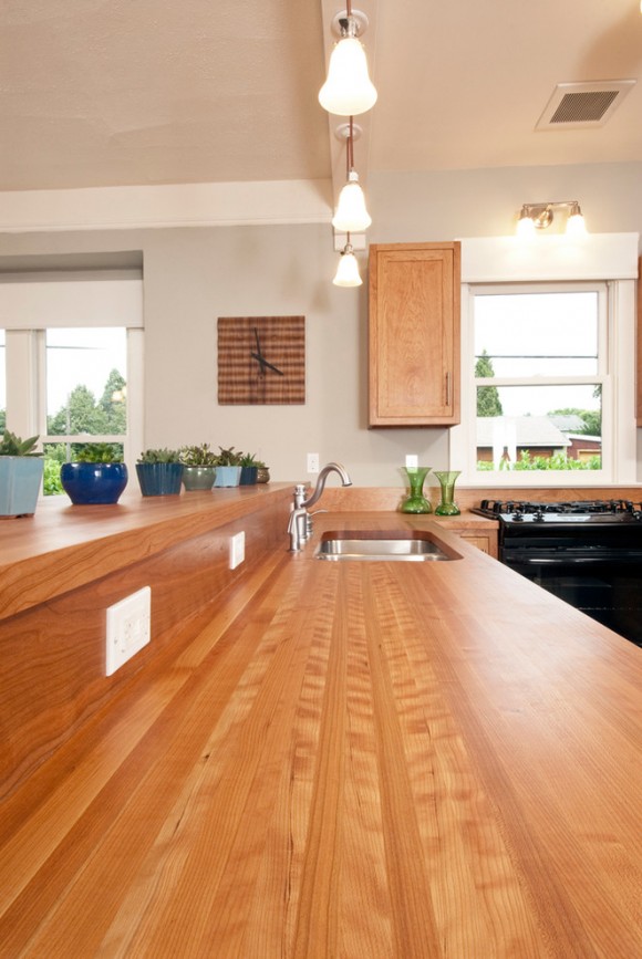 wood kitchen counters