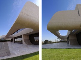 concrete house in madrid 12