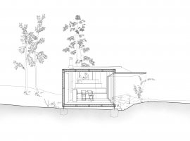 forest retreat by uhlik architekti 12