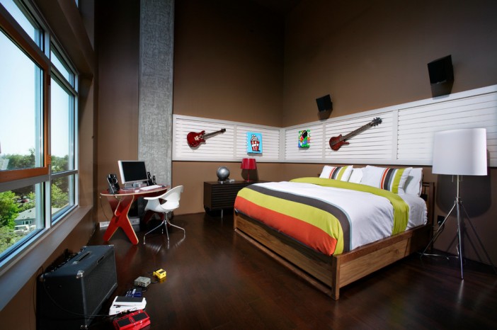 modern kids bedroom design by benning design associates
