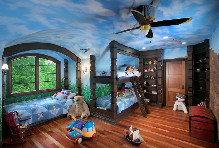 visbeen architects traditional kids bedroom tree house