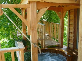 cabane et spa tree house 11