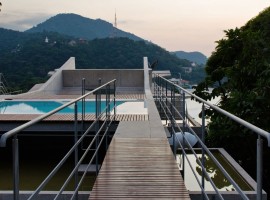 concrete home in ubatuba 16