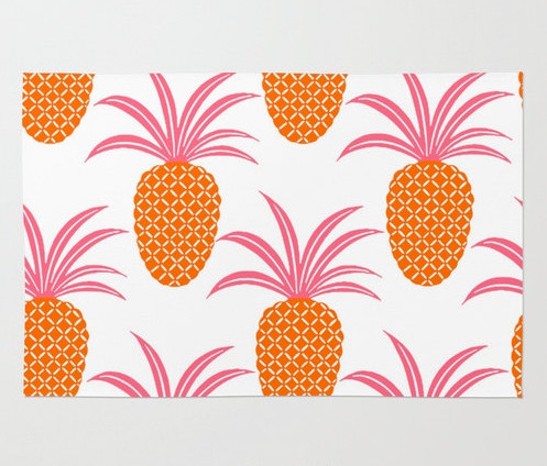 pineapple ananas contemporary rugs by canis picta