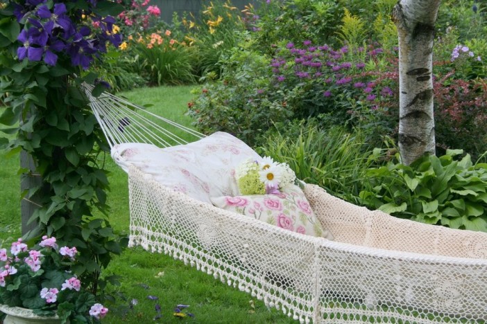 romantic traditional landscape hammock