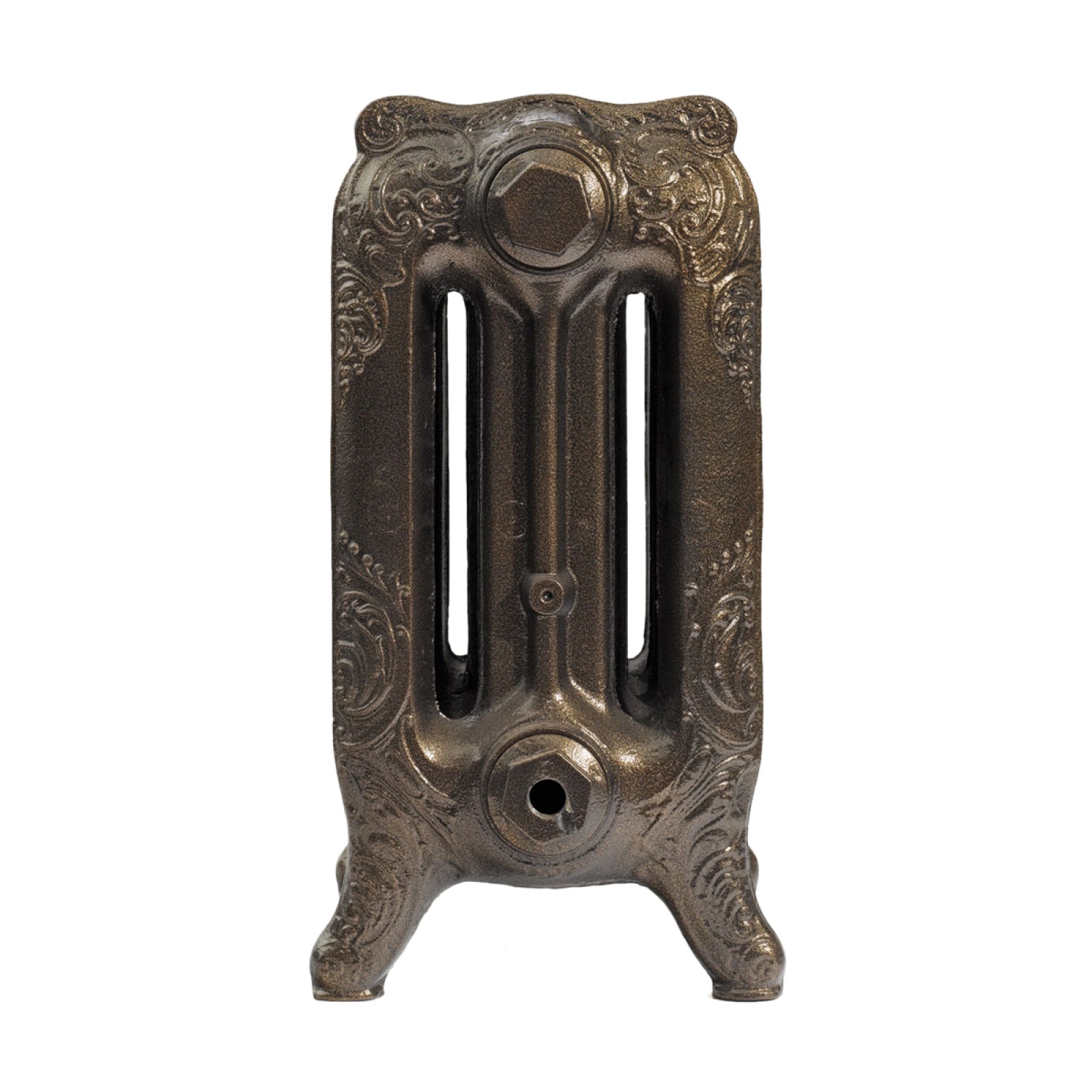 king antique gold powder coat profile radiator