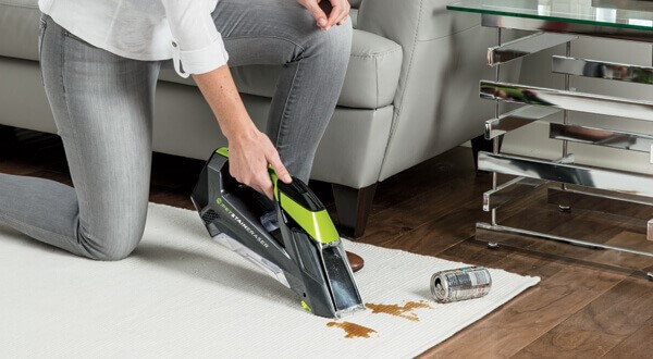 right handheld carpet cleaner