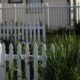 white picket fence