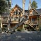 customized log home