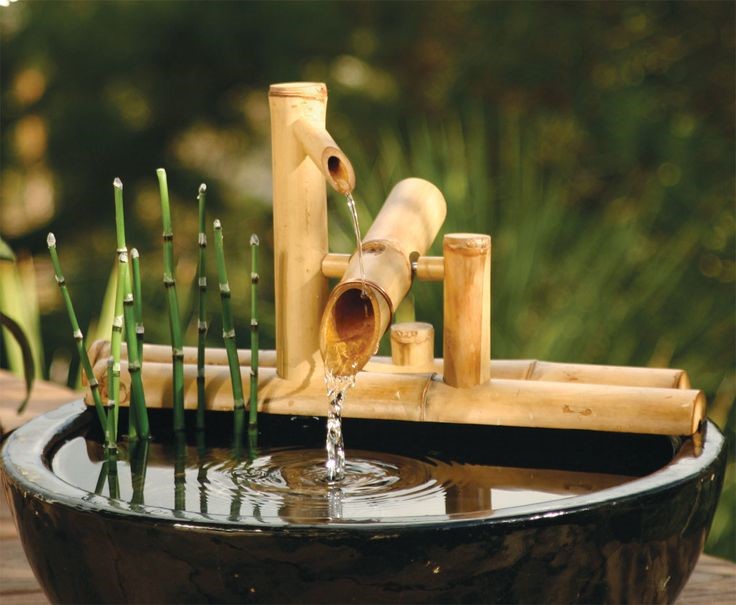 bamboo water fountain kit