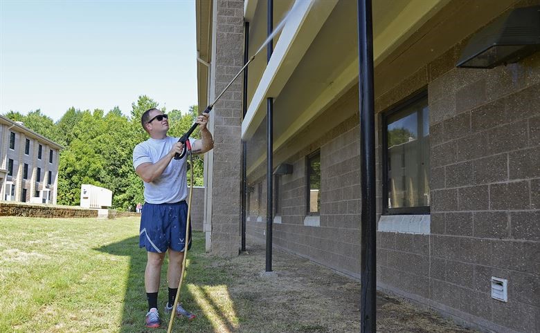 right pressure washing