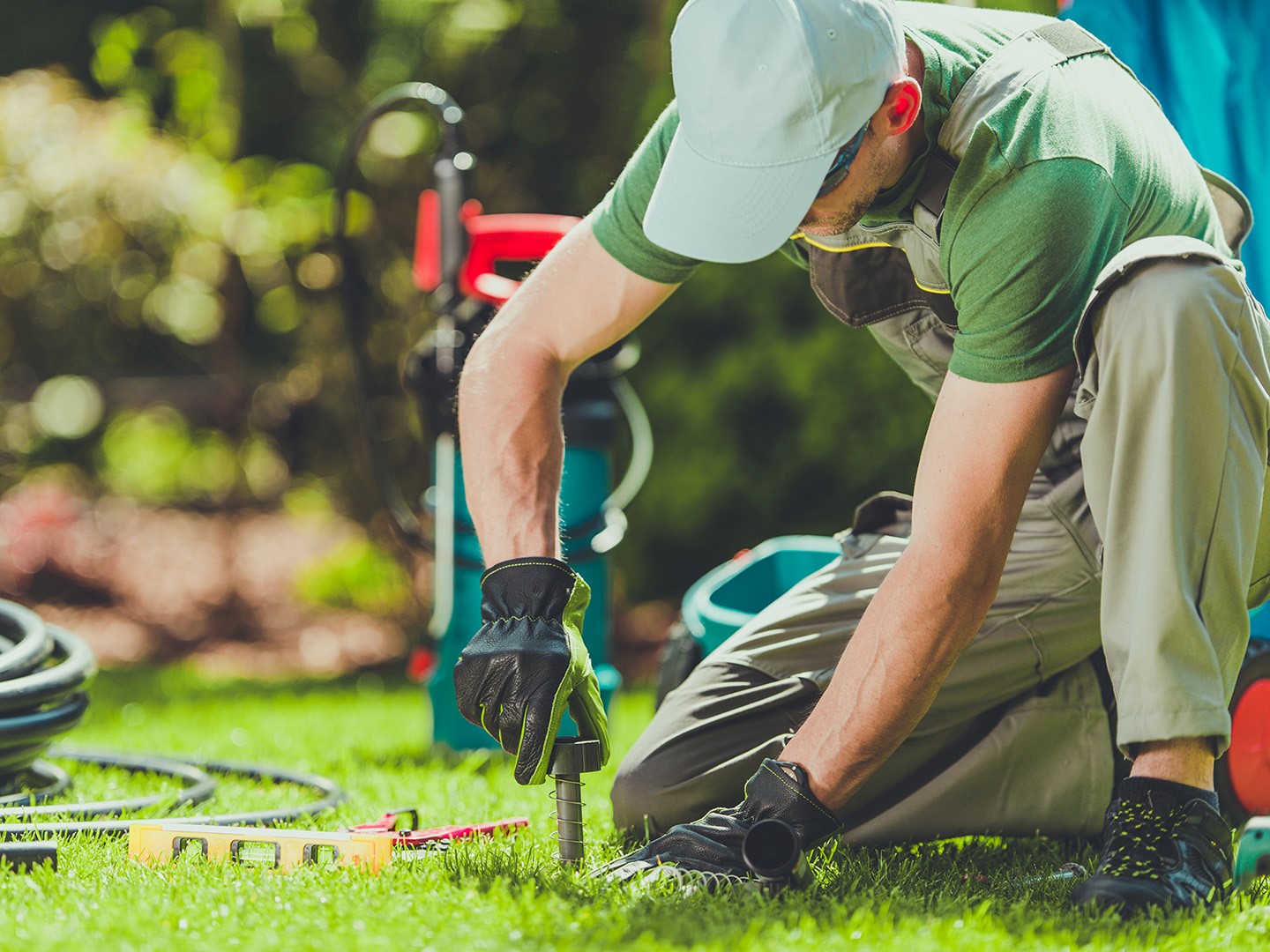 Installation Of A Sprinkler System