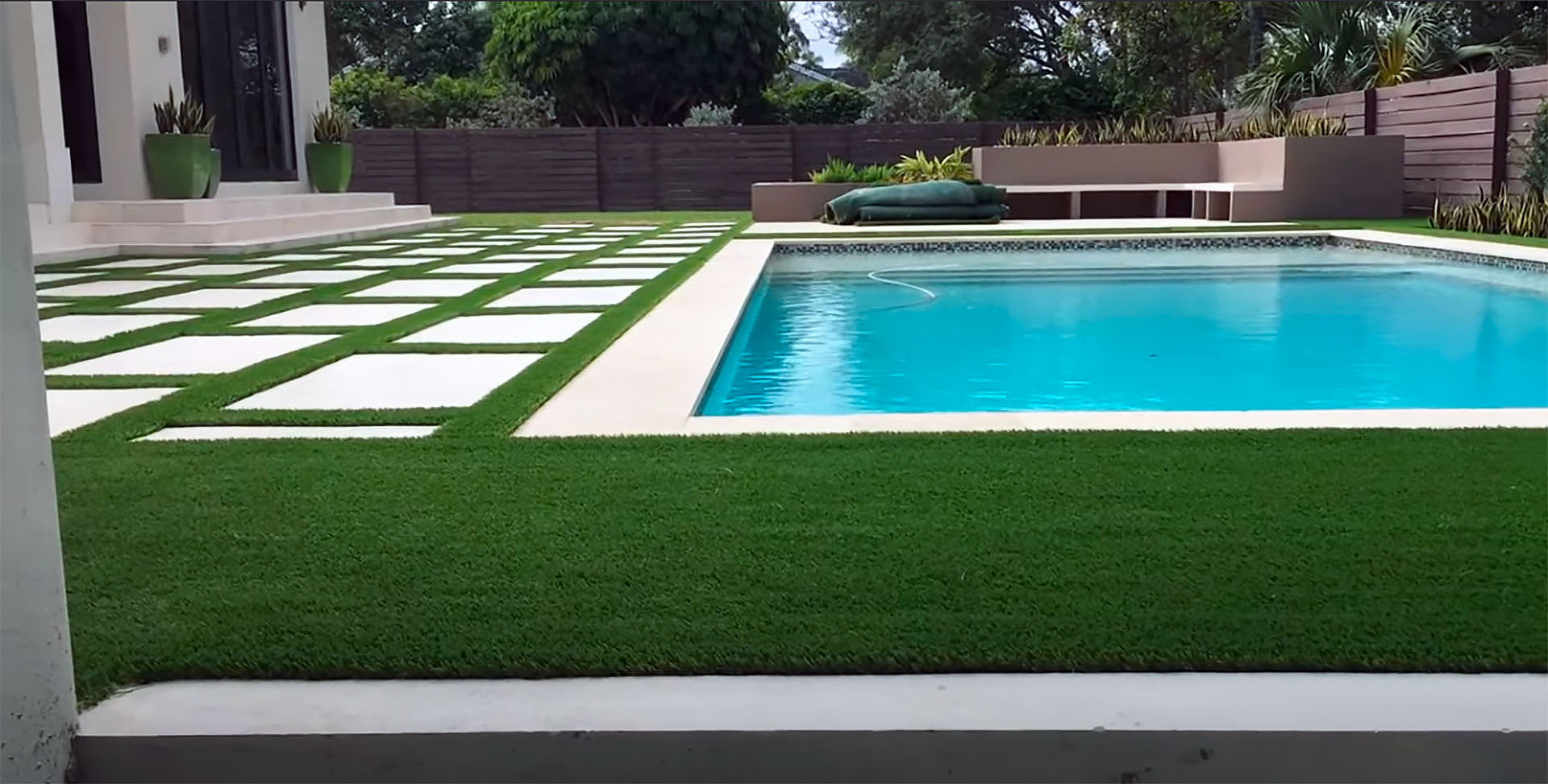 Artificial Turf around Pools